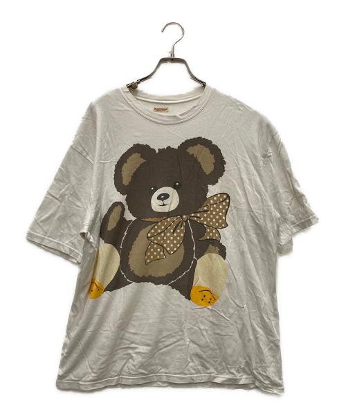 KAPITAL（キャピタル）KAPITAL (キャピタル) Big Bear T-Shirt ホワイト サイズ:Lの古着・服飾アイテム