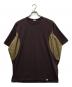 KOLOR（カラー）の古着「切替Tシャツ」｜ワインレッド