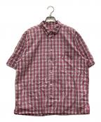 SUPREMEシュプリーム）の古着「Mini Plaid S/S Shirt」｜ピンク