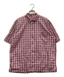SUPREME（シュプリーム）の古着「Mini Plaid S/S Shirt」｜ピンク