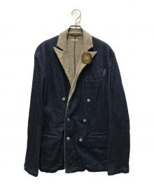 KAPITAL（キャピタル）の古着「デニム天竺クロスビージャケット」｜インディゴ