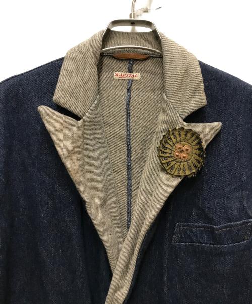 KAPITAL（キャピタル）KAPITAL (キャピタル) デニム天竺クロスビージャケット インディゴ サイズ:4の古着・服飾アイテム