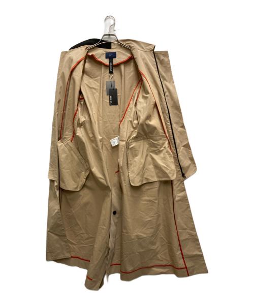 AULA AILA（アウラアイラ）AULA AILA (アウラアイラ) Soffitto (ソフィット) ハーフコンビトレンチコート ベージュの古着・服飾アイテム