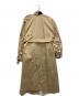 AULA AILA (アウラアイラ) Soffitto (ソフィット) ハーフコンビトレンチコート ベージュ：10000円