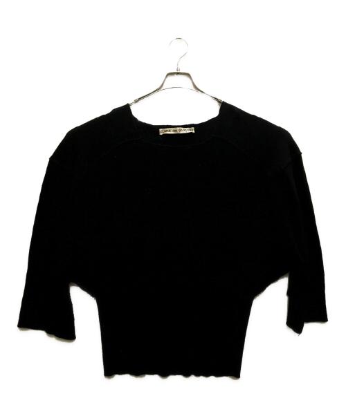 COMME des GARCONS（コムデギャルソン）COMME des GARCONS (コムデギャルソン) 70s～ウールニット ブラック サイズ:FREEの古着・服飾アイテム