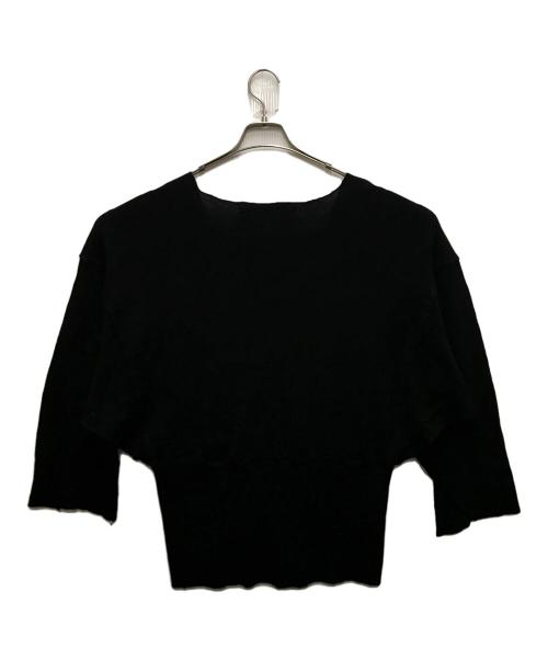COMME des GARCONS（コムデギャルソン）COMME des GARCONS (コムデギャルソン) 70s～ウールニット ブラック サイズ:FREEの古着・服飾アイテム