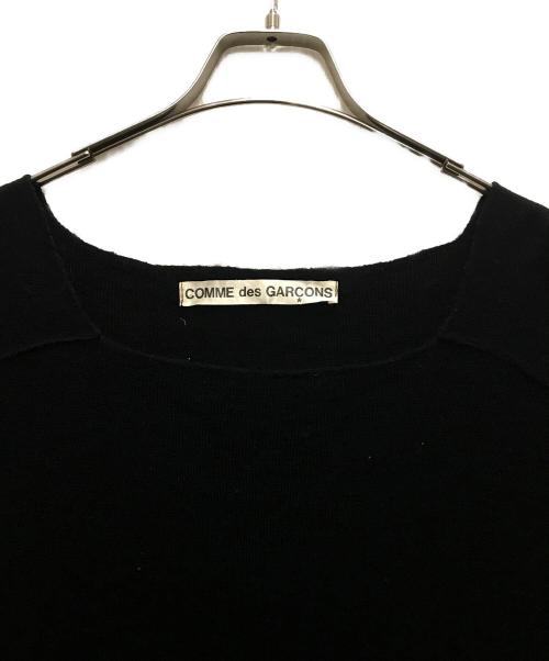 COMME des GARCONS（コムデギャルソン）COMME des GARCONS (コムデギャルソン) 70s～ウールニット ブラック サイズ:FREEの古着・服飾アイテム