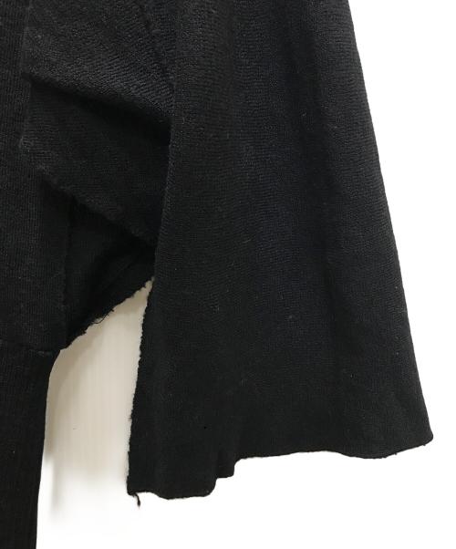 COMME des GARCONS（コムデギャルソン）COMME des GARCONS (コムデギャルソン) 70s～ウールニット ブラック サイズ:FREEの古着・服飾アイテム