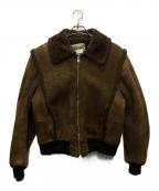 Schottショット）の古着「ムートンジャケット」｜ブラウン