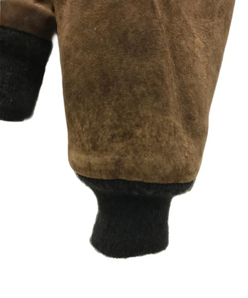 Schott（ショット）Schott (ショット) ムートンジャケット ブラウン サイズ:38の古着・服飾アイテム