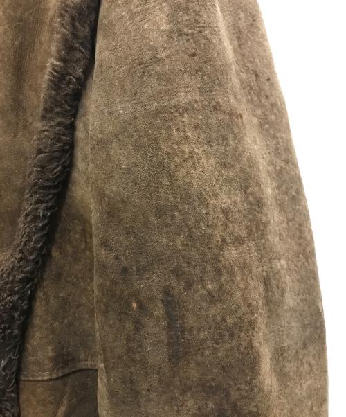 Schott（ショット）Schott (ショット) ムートンジャケット ブラウン サイズ:38の古着・服飾アイテム