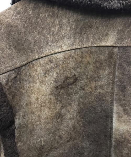 Schott（ショット）Schott (ショット) ムートンジャケット ブラウン サイズ:38の古着・服飾アイテム