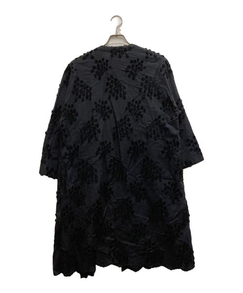 BEARDSLEY（ビアズリー）BEARDSLEY (ビアズリー) 刺繍羽織ワンピース ブラック サイズ:FREEの古着・服飾アイテム
