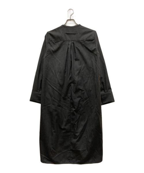 ticca（ティッカ）ticca (ティッカ) シャツワンピース グレー サイズ:FREEの古着・服飾アイテム