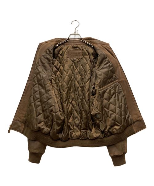 ST JOHN'S BAY（セントジョンズベイ）ST JOHN'S BAY (セントジョンズベイ) 90sレザージャケット ブラウン サイズ:Ⅿの古着・服飾アイテム