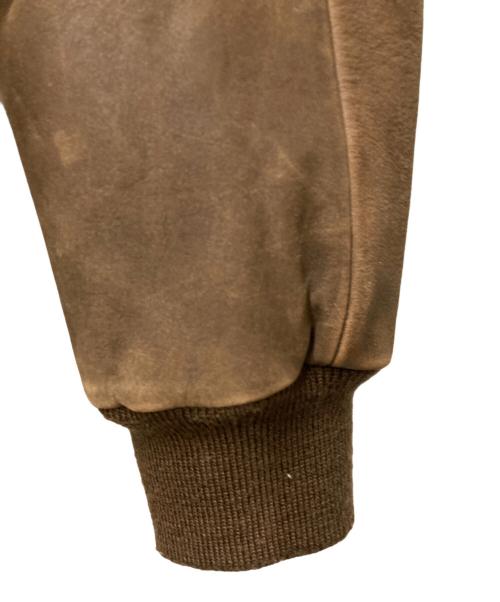 ST JOHN'S BAY（セントジョンズベイ）ST JOHN'S BAY (セントジョンズベイ) 90sレザージャケット ブラウン サイズ:Ⅿの古着・服飾アイテム