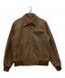 ST JOHN'S BAY（セントジョンズベイ）の古着「90sレザージャケット」｜ブラウン