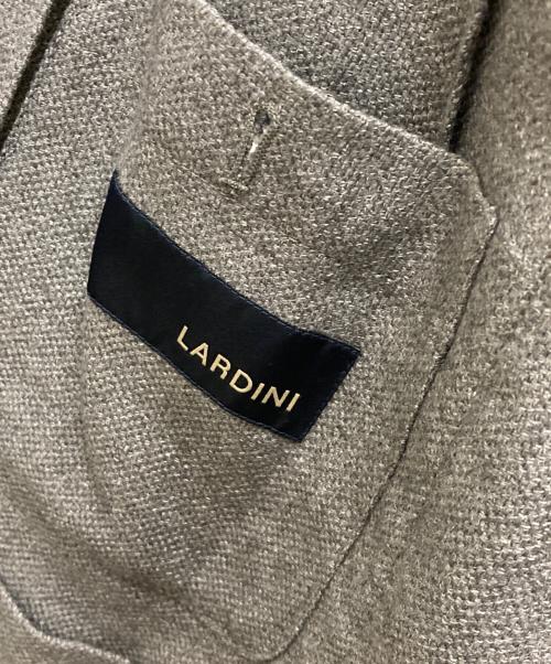 LARDINI（ラルディーニ）LARDINI (ラルディーニ) ウールリネンジャケット グレー サイズ:44の古着・服飾アイテム