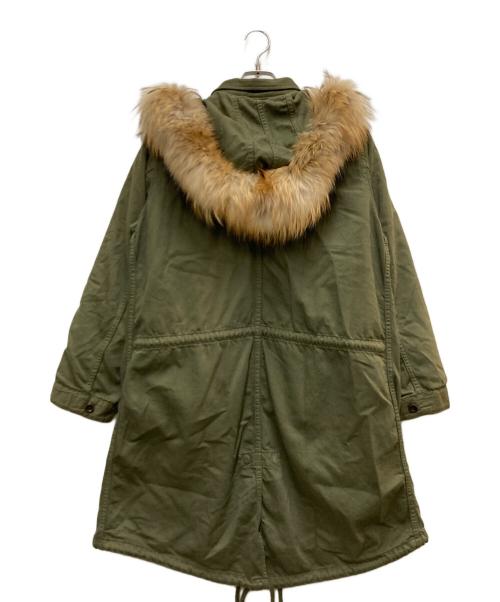 MINEDENIM（マインデニム）MINEDENIM (マインデニム) Denim Quilt Liner Mods CTモッズコート カーキ サイズ:1の古着・服飾アイテム