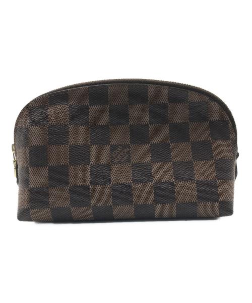 LOUIS VUITTON（ルイ ヴィトン）LOUIS VUITTON (ルイ ヴィトン) コスメポーチ ブラウンの古着・服飾アイテム