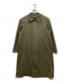 Burberry'sバーバリー）の古着「ノバチェックステンカラーコート」｜ベージュ