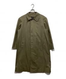 Burberry's（バーバリー）の古着「ノバチェックステンカラーコート」｜ベージュ