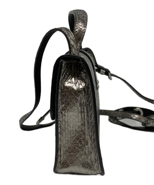 JIMMY CHOO（ジミーチュウ）JIMMY CHOO (ジミーチュウ) 2WAYショルダーバッグ シルバーの古着・服飾アイテム