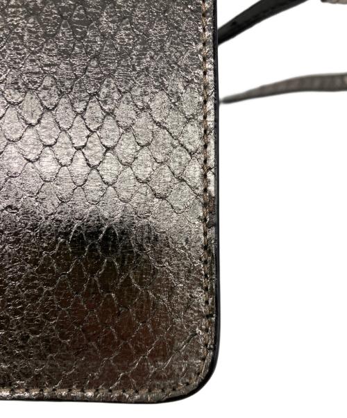 JIMMY CHOO（ジミーチュウ）JIMMY CHOO (ジミーチュウ) 2WAYショルダーバッグ シルバーの古着・服飾アイテム