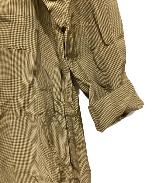 ticca（ティッカ）ticca (ティッカ) チェックワンピース カーキ サイズ:freeの古着・服飾アイテム