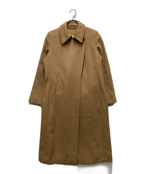 MaxMara（マックスマーラ）MaxMara (マックスマーラ) マニュエラキャメルコート ベージュ サイズ:40の古着・服飾アイテム
