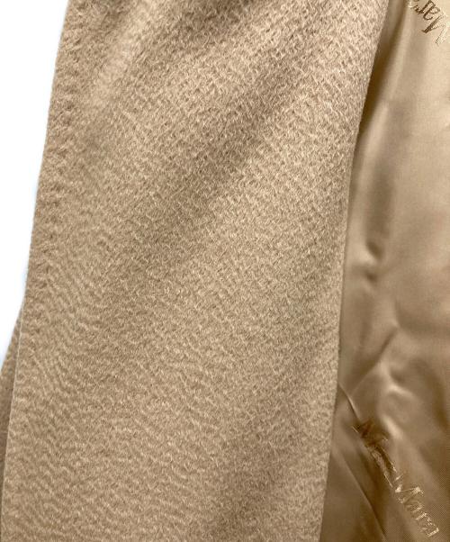 MaxMara（マックスマーラ）MaxMara (マックスマーラ) マニュエラキャメルコート ベージュ サイズ:40の古着・服飾アイテム