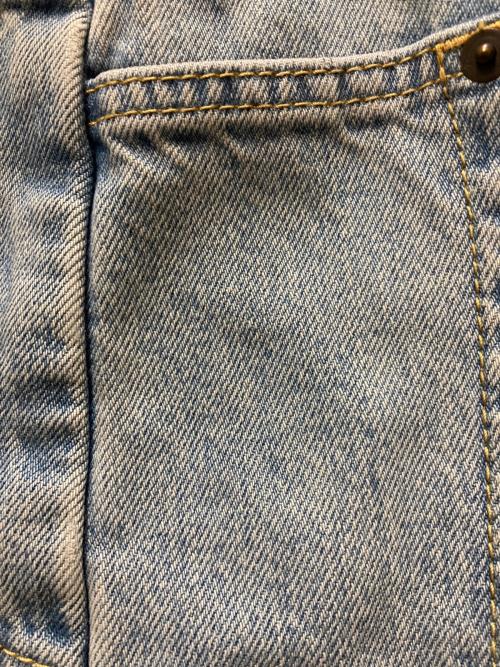 Maison Margiela（メゾンマルジェラ）Maison Margiela (メゾンマルジェラ) ワイドデニムパンツ ブルー サイズ:38の古着・服飾アイテム