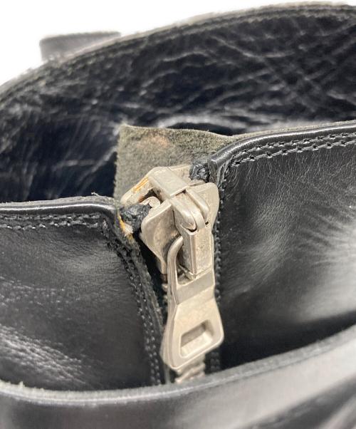 BALMAIN（バルマン）BALMAIN (バルマン) サイドジップジョッパーブーツ ブラック サイズ:41の古着・服飾アイテム