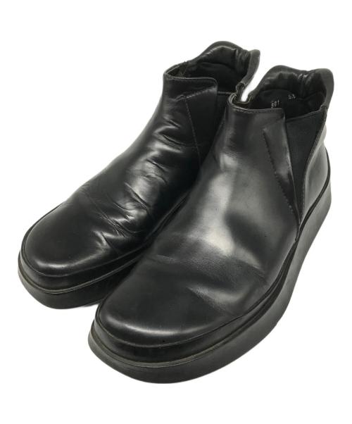 PRADA（プラダ）PRADA (プラダ) サイドゴアブーツ ブラック サイズ:5 1/2の古着・服飾アイテム