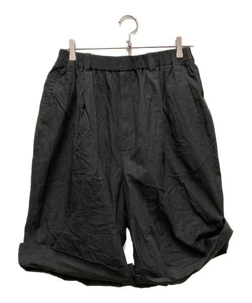 Dulcamara（ドゥルカマラ）Dulcamara (ドゥルカマラ) よそいきセンタープレスショートパンツ ブラック サイズ:1の古着・服飾アイテム