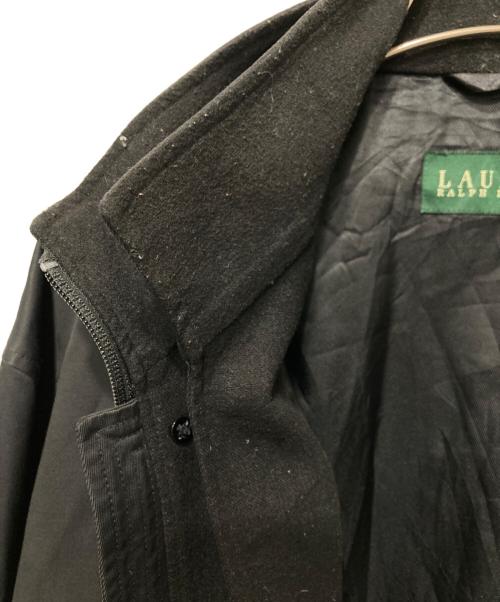 LAUREN RALPH LAUREN（ローレンラルフローレン）LAUREN RALPH LAUREN (ローレンラルフローレン) ライナー付きスタンドカラーコート ブラック サイズ:XXLの古着・服飾アイテム