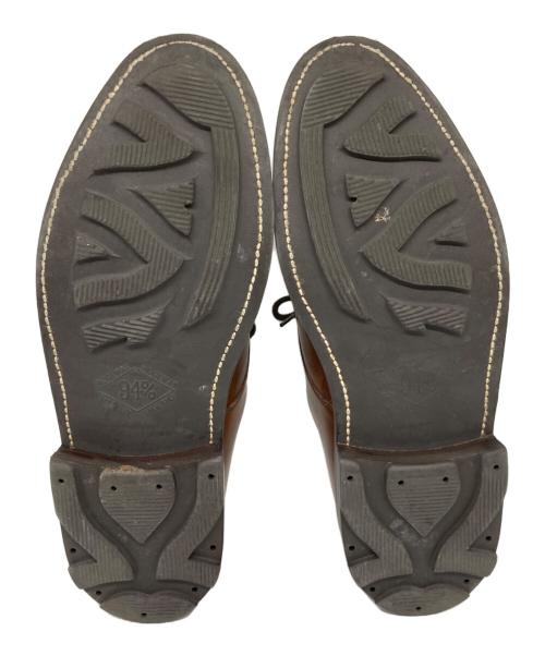 J.M.WESTON（ジェイエムウエストン）J.M.WESTON (ジェイエムウエストン) ロジェ プリットトゥ ダービーシューズ ブラウン サイズ:７Dの古着・服飾アイテム