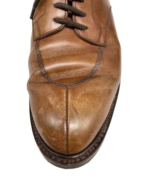 J.M.WESTON（ジェイエムウエストン）J.M.WESTON (ジェイエムウエストン) ロジェ プリットトゥ ダービーシューズ ブラウン サイズ:７Dの古着・服飾アイテム