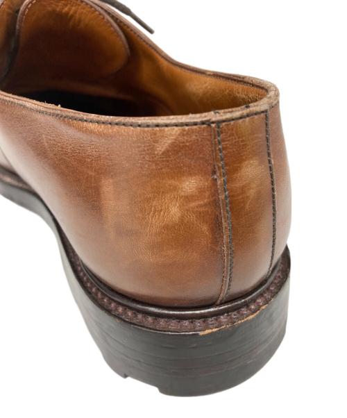 J.M.WESTON（ジェイエムウエストン）J.M.WESTON (ジェイエムウエストン) ロジェ プリットトゥ ダービーシューズ ブラウン サイズ:７Dの古着・服飾アイテム