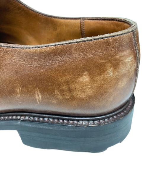 J.M.WESTON（ジェイエムウエストン）J.M.WESTON (ジェイエムウエストン) ロジェ プリットトゥ ダービーシューズ ブラウン サイズ:７Dの古着・服飾アイテム