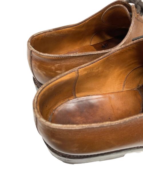 J.M.WESTON（ジェイエムウエストン）J.M.WESTON (ジェイエムウエストン) ロジェ プリットトゥ ダービーシューズ ブラウン サイズ:７Dの古着・服飾アイテム