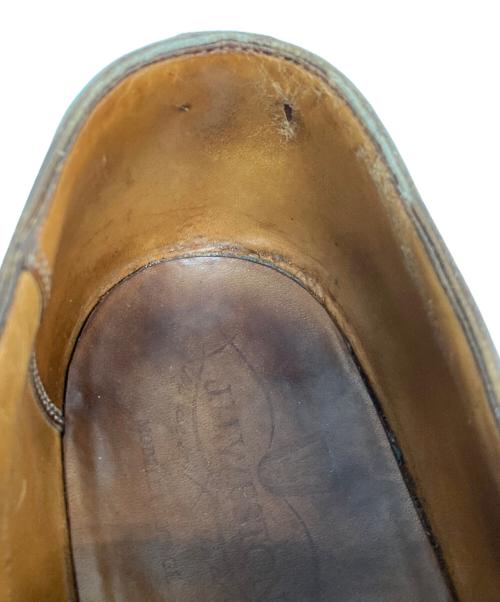 J.M.WESTON（ジェイエムウエストン）J.M.WESTON (ジェイエムウエストン) ロジェ プリットトゥ ダービーシューズ ブラウン サイズ:７Dの古着・服飾アイテム