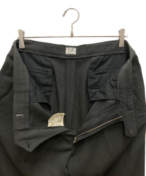 C.P COMPANY（シーピーカンパニー）C.P COMPANY (シーピーカンパニー) スラックス ブラック サイズ:54の古着・服飾アイテム