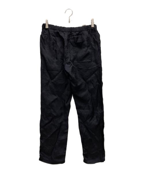 DRIES VAN NOTEN（ドリスヴァンノッテン）DRIES VAN NOTEN (ドリスヴァンノッテン) サテンイージーパンツ ブラック サイズ:44の古着・服飾アイテム