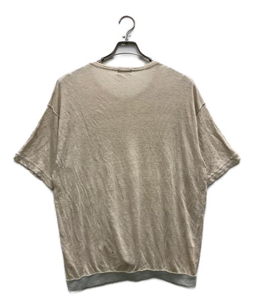 COMME des GARCONS HOMME（コムデギャルソン オム）COMME des GARCONS HOMME (コムデギャルソン オム) リネンニット ベージュ サイズ:FREEの古着・服飾アイテム