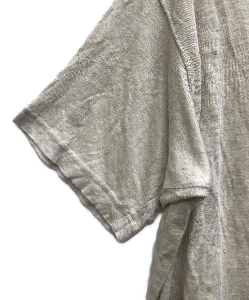 COMME des GARCONS HOMME（コムデギャルソン オム）COMME des GARCONS HOMME (コムデギャルソン オム) リネンニット ベージュ サイズ:FREEの古着・服飾アイテム