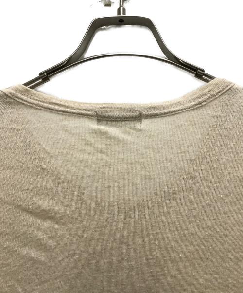 COMME des GARCONS HOMME（コムデギャルソン オム）COMME des GARCONS HOMME (コムデギャルソン オム) リネンニット ベージュ サイズ:FREEの古着・服飾アイテム