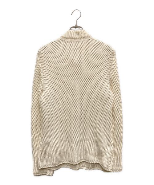 MaxMara（マックスマーラ）MaxMara (マックスマーラ) コットンカーディガン ベージュ サイズ:Lの古着・服飾アイテム