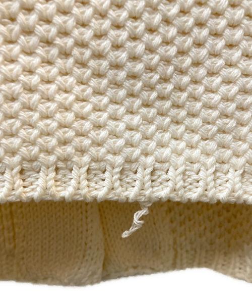 MaxMara（マックスマーラ）MaxMara (マックスマーラ) コットンカーディガン ベージュ サイズ:Lの古着・服飾アイテム