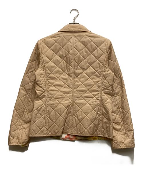 Salvatore Ferragamo（サルヴァトーレ フェラガモ）Salvatore Ferragamo (サルヴァトーレ フェラガモ) キルティングジャケット ベージュ サイズ:Lの古着・服飾アイテム